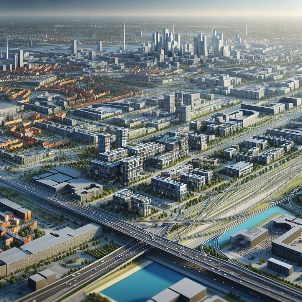 Infrastrukturentwicklung und Bodenrichtwerte in Dortmund Oespel.